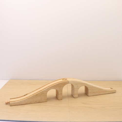 Wooden train track - train, arch