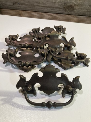 Vintage chippendale brass - 6,