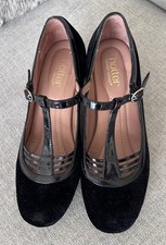 Hotter France Black Shoes