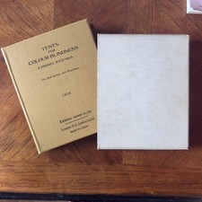 RARE 1959 Ishihara Colour