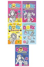 Dork Diaries Books 1-5 Collection Set Rachel Renee Russell - NEW (Free delivery)