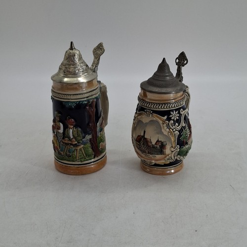 Vintage german beer steins - vintage,