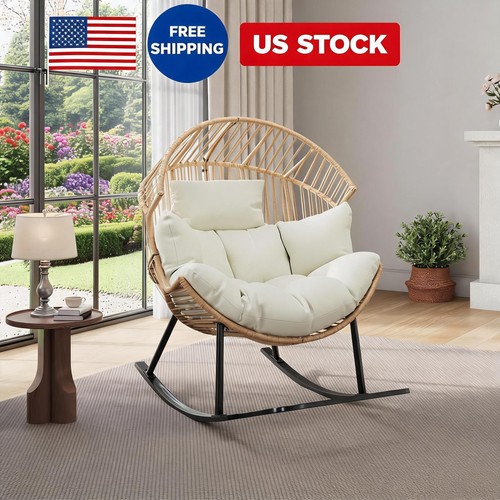 Wicker rocking chair - rocking,