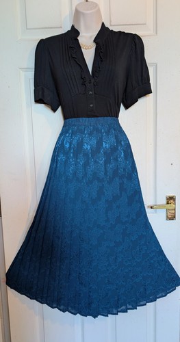 Eastex heirloom pleated teal - heirloom,