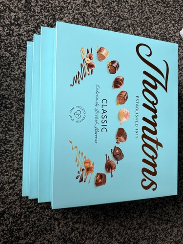 Four boxes thorntons - four,