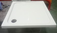 TL1780 KUDOS KS9080 K STONE SHOWER TRAY CORNER WASTE DW90S1 . WHITE