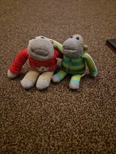 PG Tips monkey x 2 one in christmas jumper One Green Tracksuit 