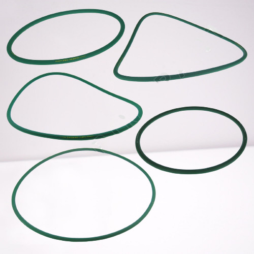 Drive belt round rubber - drive, 8mm