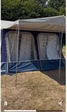 Camplet Classic Concorde Trailer Tent with sun Canopy and Side annex
