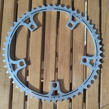 Vintage Alan pantographed lightweight Chainring 53T Campagnolo fit 144BCD NOS