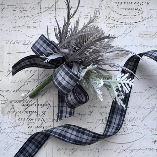 Scottish thistle buttonhole - scottish,