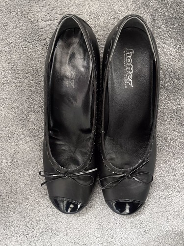 Hotter womens black leather - hotter,
