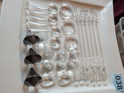 Large lot assorted chandelier - large,