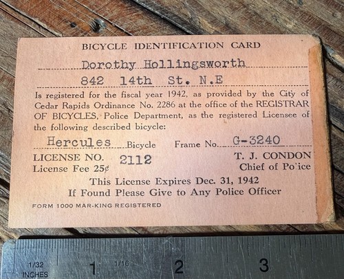 Vintage 1942 cedar rapids - vintage,