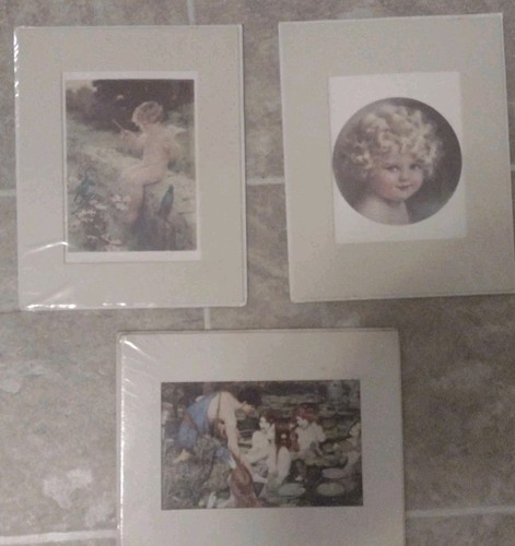 Matted lithograph prints 2 - 3,
