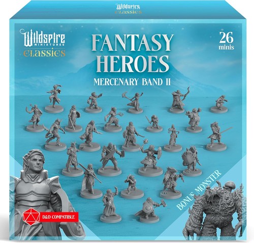 Paintable d miniatures - 26,