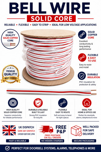 Bell wire flat - bell, core