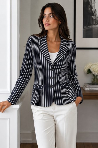 Oscar collection navy white - b,