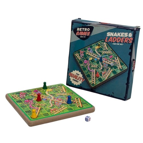 Retro wooden snakes and - retro,