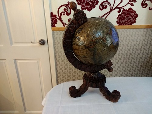 Vintage rotating world - vintage,