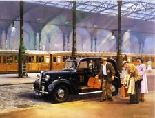 Austin FX3 London Taxi at Liverpool Street Station free p&p UK