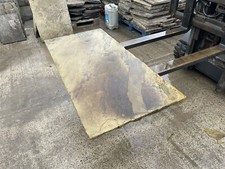 (41) Large Reclaimed Original Yorkstone Fire Hearth Table Top Flag Slab £240