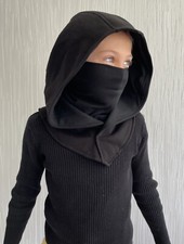 Kids Black Assassin Ninja Hood