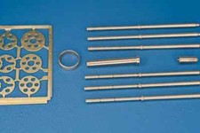 BARREL For M134 Minigun METAL 6 x 7,62mm Barrels Set RB Model 35B123 Scale 1/35