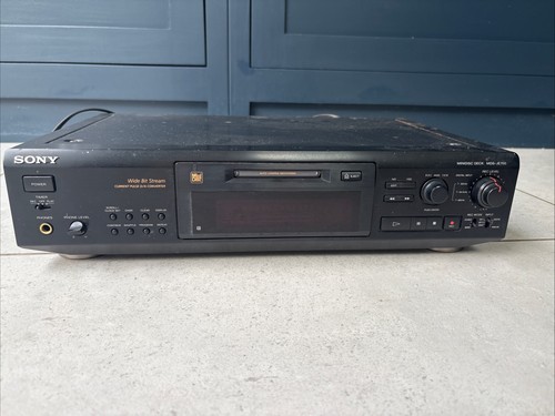 Sony minidisc deck mds je700 - deck, mds-je700