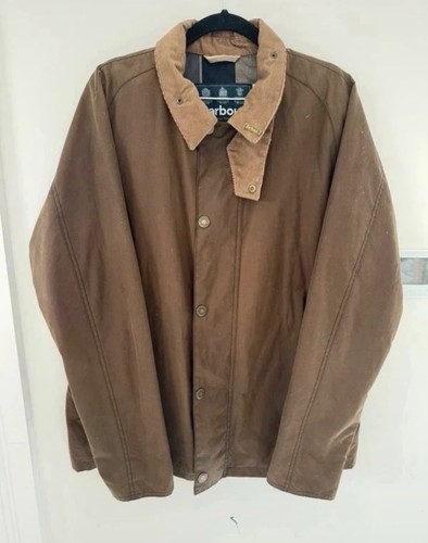 Barbour men brown waxed - barbour,