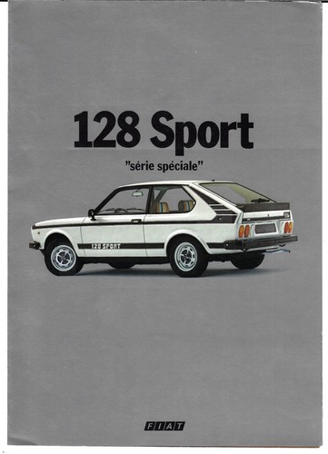 Fiat 128 sport - 3p, serie
