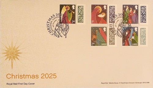 2025 christmas fdc - fdc,