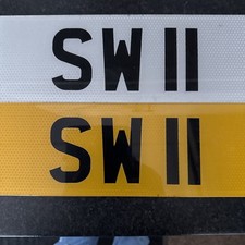 SW11 CHERISHED PERSONAL PRIVATE REGISTRATION NUMBER PLATE