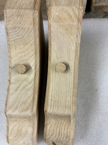 Pair handmade solid - of,
