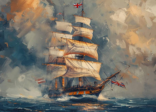 Hms victory style - victory, sail