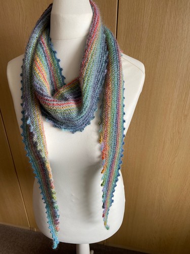 Hand knitted lizzie - knitted,
