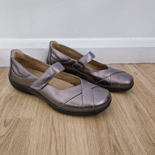 Hotter pewter mary - jane, shoes