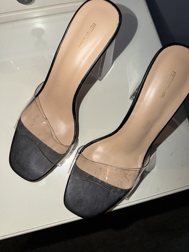 Clear block heels size - block, 5