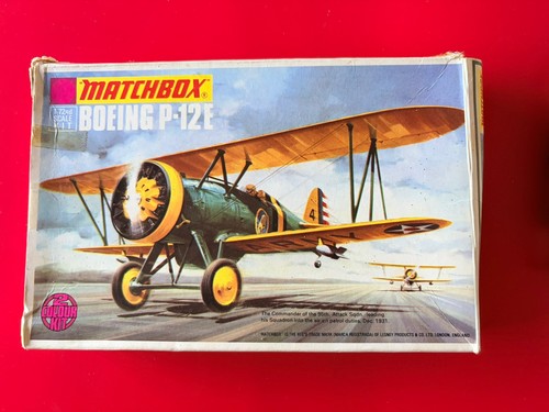 Matchbox boeing 12e model - matchbox, p-12e