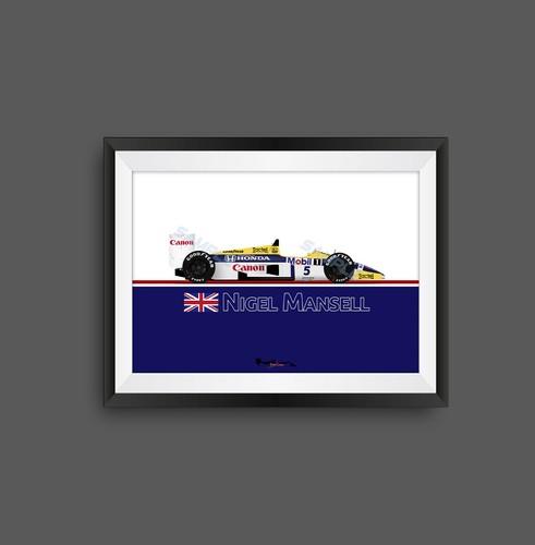 Nigel mansell williams fw11 - mansell,