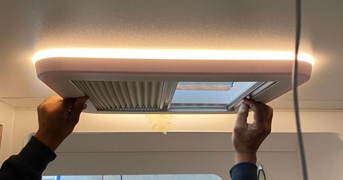 Skylight 40cm with blind - skylight,