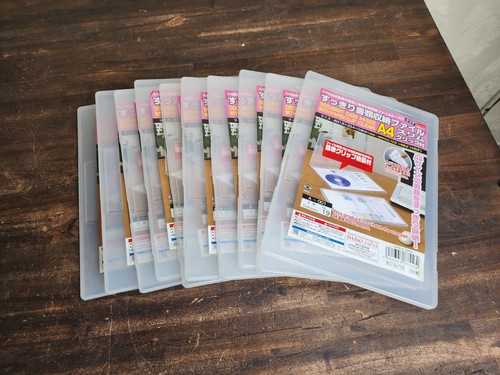 Lot 10x daiso japan a4 - daiso,