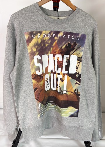 Crosshatch dark series jumper - dark,