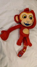 Tinga Tinga Tales Monkey Upside Down Talking Plush Soft Toy 15" NOT WORKING 