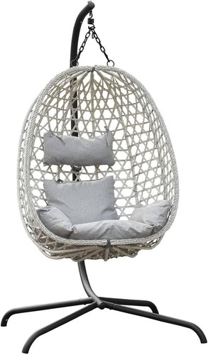 Hanging egg chair with stand - egg,
