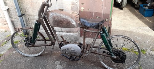 Trials bike 1953 - d.o.t.trials,
