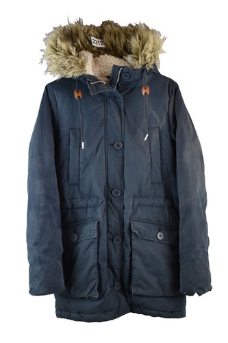 Jack wills blue parka coat - jack,