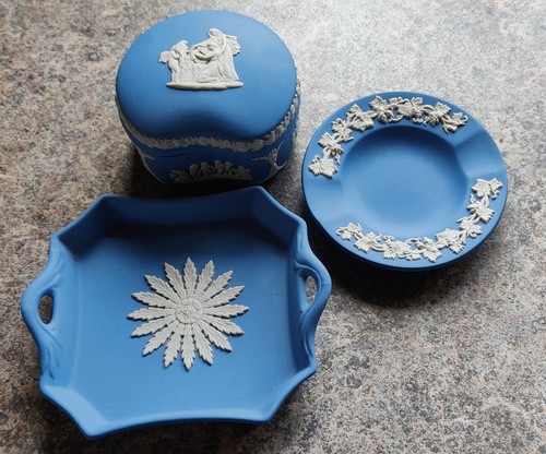 Wedgewood blue jasperware job - wedgewood,