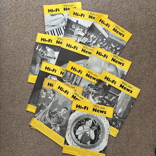 News magazine job lot - hi-fi,