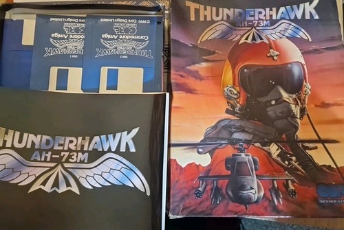 Commodore amiga thunderhawk - amiga,